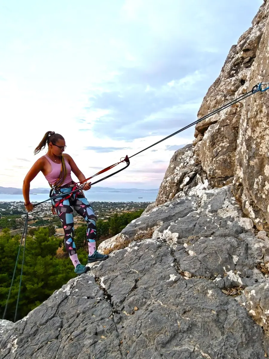 Helios Rock Climbing – Beginner Experience | Kos